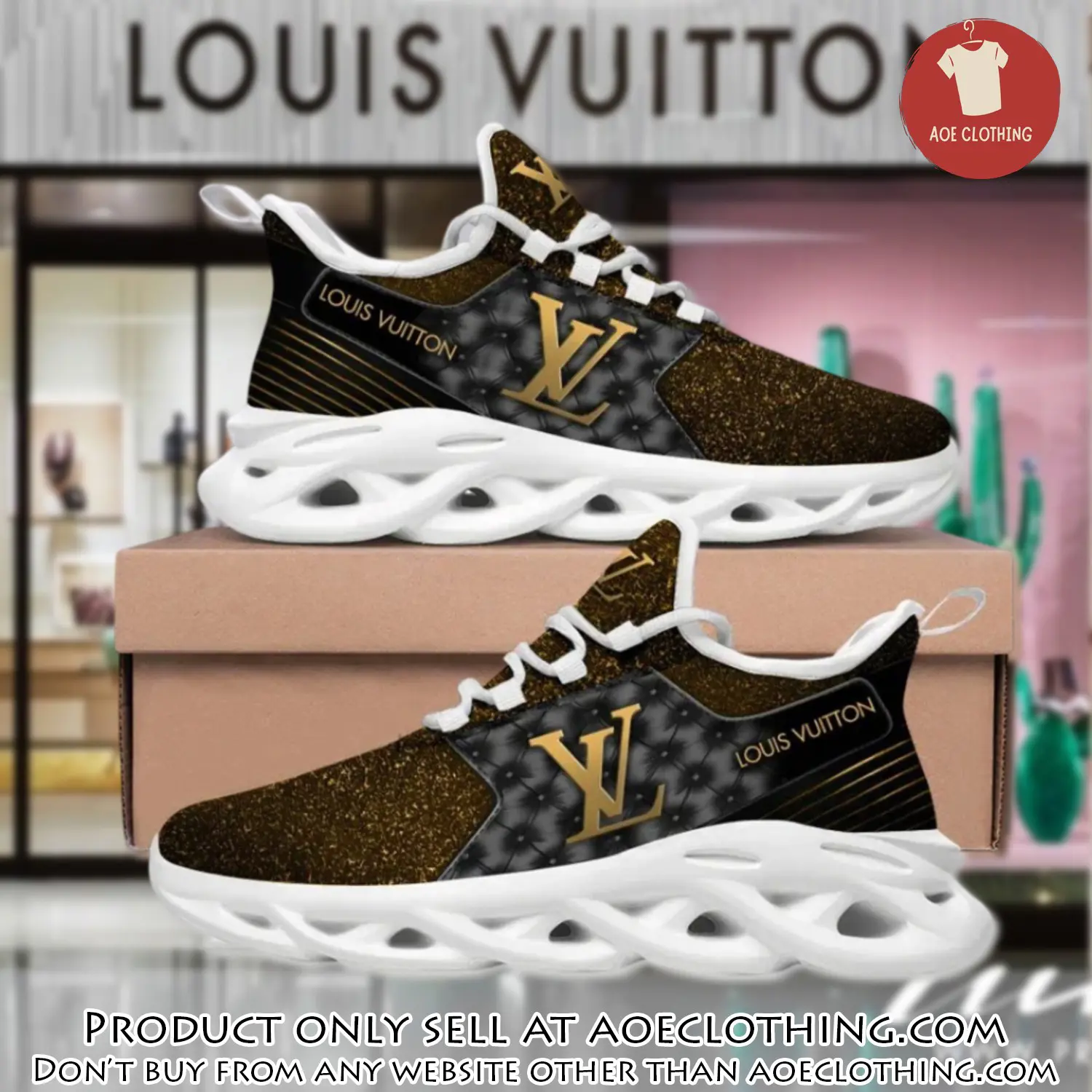 Louis vuitton bling max soul shoes luxury brand gifts for men women aoe1504318